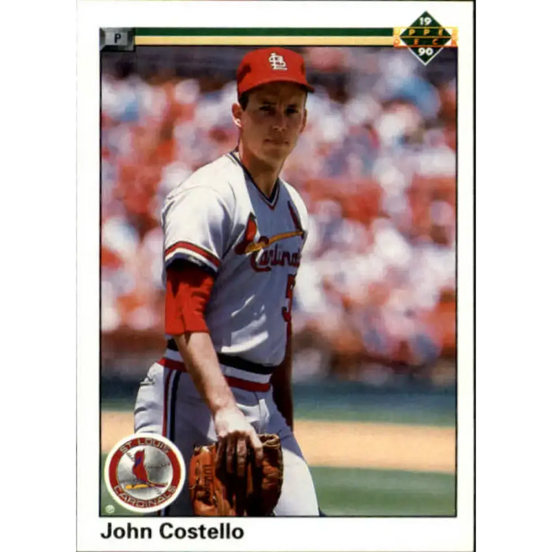 1990 Upper Deck #486 John Costello NM-MT St. Louis Cardinals Baseball Card - Baseball Card Single