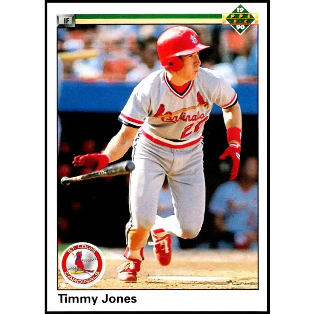 1990 Upper Deck #501 Tim Jones NM-MT St. Louis Cardinals Baseball Card - Baseball Card Single