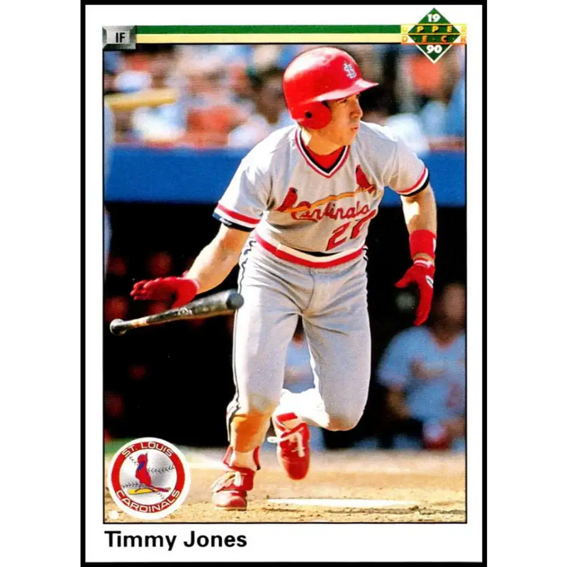 1990 Upper Deck #501 Tim Jones NM-MT St. Louis Cardinals Baseball Card - Baseball Card Single
