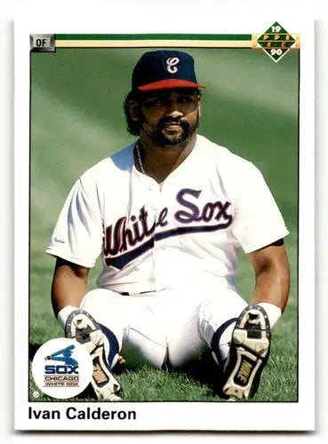 1990 Upper Deck #503 Ivan Calderon Chicago White Sox Baseball Cards ID:59513 - Baseball Card Single