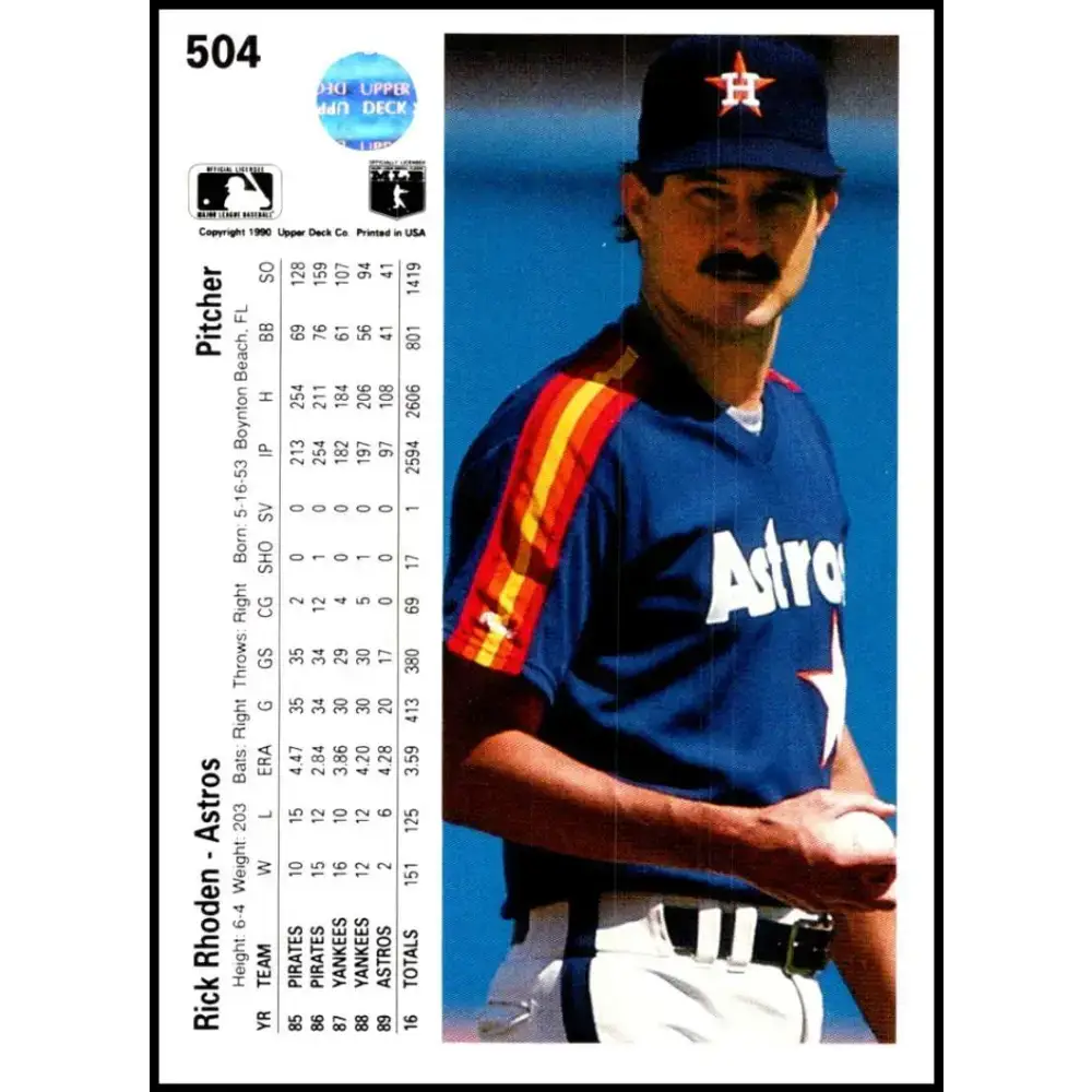 1990 Upper Deck #505 Willie McGee NM-MT St. Louis Cardinals Baseball Card - Baseball Card Single