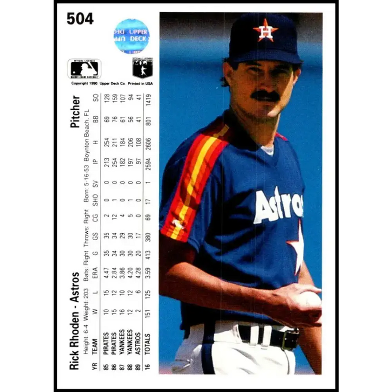 1990 Upper Deck #505 Willie McGee NM-MT St. Louis Cardinals Baseball Card - Baseball Card Single