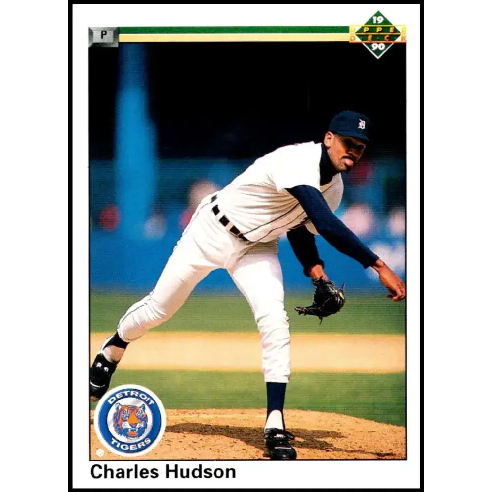 1990 Upper Deck #520 Charles Hudson NM-MT Detroit Tigers Baseball Card - Baseball Card Single