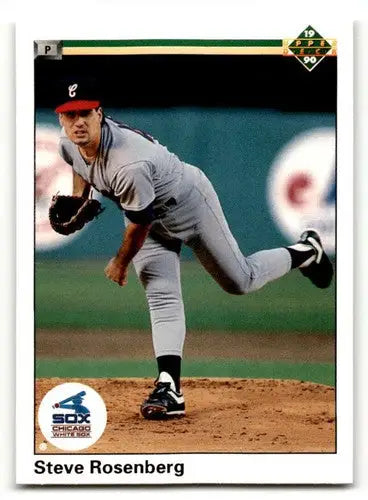 1990 Upper Deck #522 Steve Rosenberg Chicago White Sox Baseball Card ID:59144 - Baseball Card Single