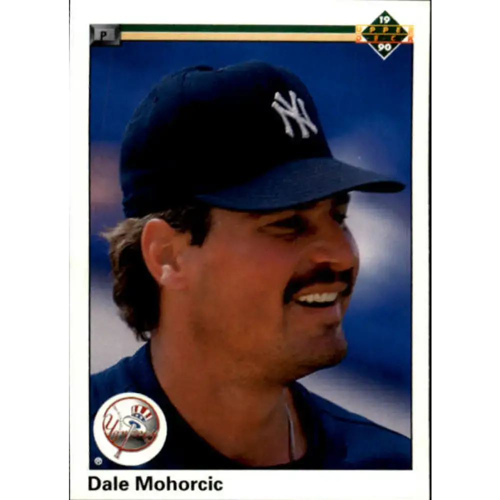 1990 Upper Deck #530 Dale Mohorcic NM-MT New York Yankees Baseball Card - Baseball Card Single