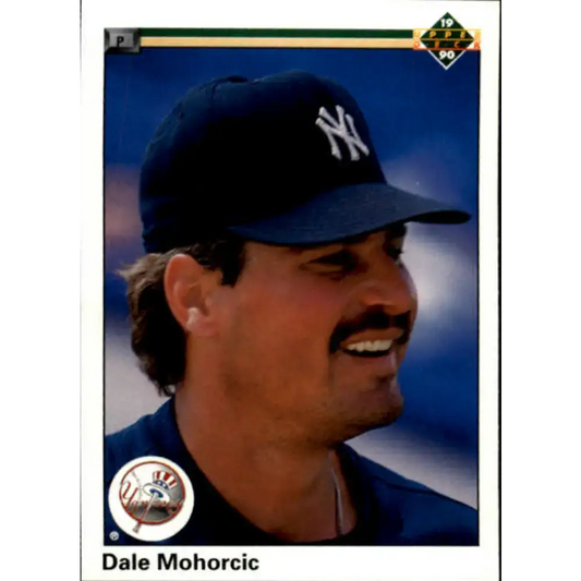 1990 Upper Deck #530 Dale Mohorcic NM-MT New York Yankees Baseball Card - Baseball Card Single