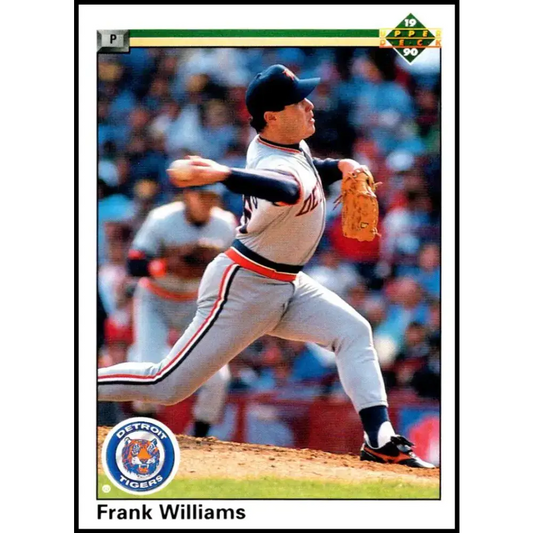 1990 Upper Deck #539 Frank Williams NM-MT Detroit Tigers Baseball Card - Baseball Card Single
