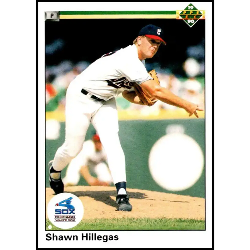 1990 Upper Deck #541 Shawn Hillegas NM-MT Chicago White Sox Baseball Card - Baseball Card Single
