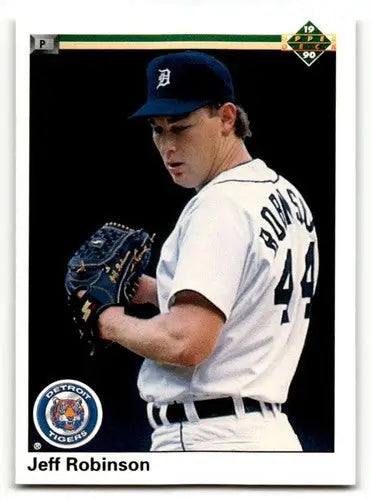 1990 Upper Deck #552 Jeff Robinson Detroit Tigers Baseball Cards EX/ ID:54141 - Baseball Card Single
