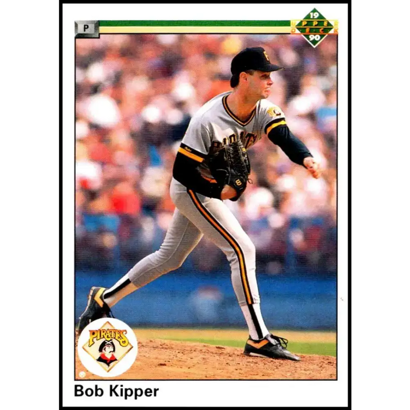 1990 Upper Deck #560 Bob Kipper NM-MT Pittsburgh Pirates Baseball Card - Baseball Card Single