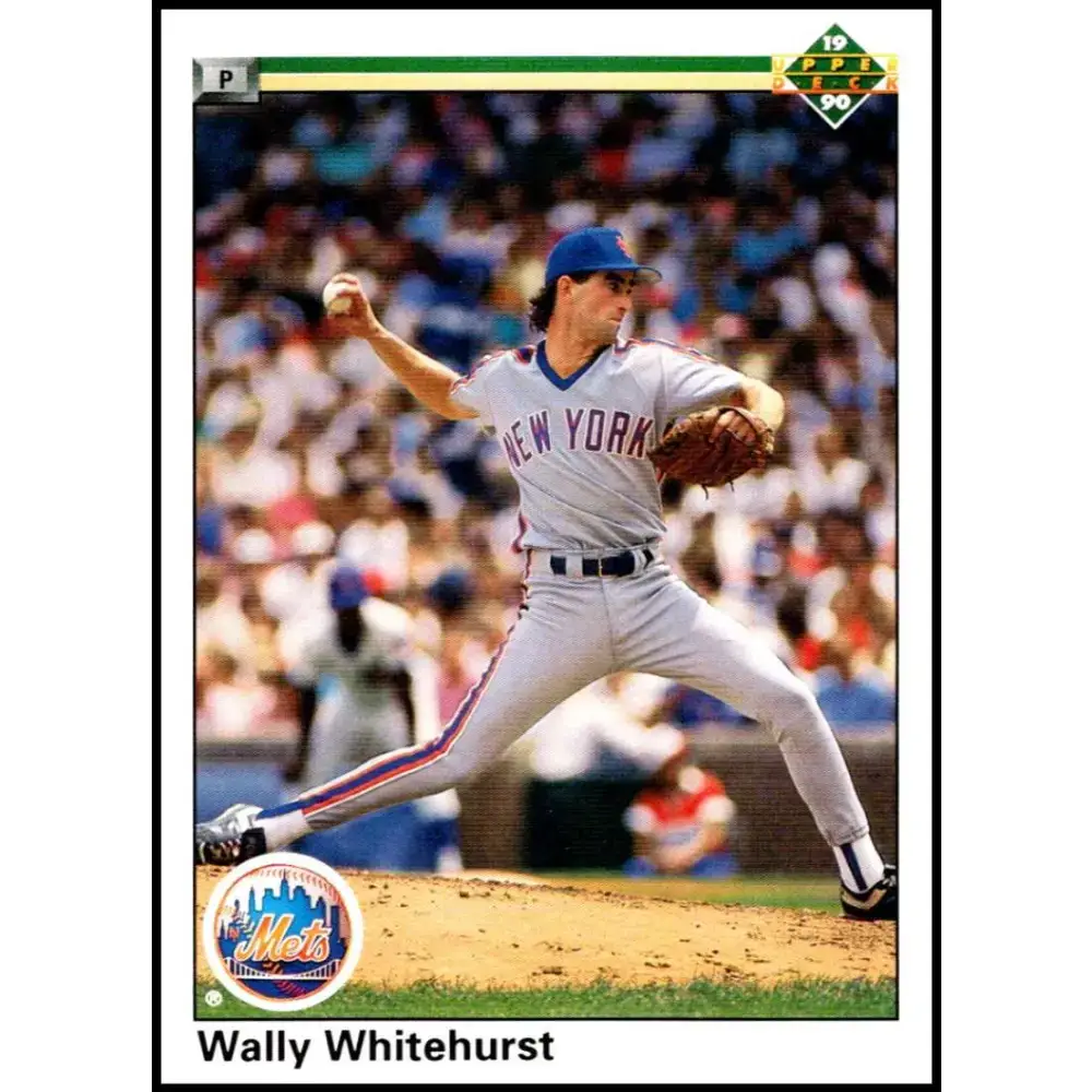 1990 Upper Deck #564 Wally Whitehurst NM-MT New York Mets Baseball Card - Baseball Card Single