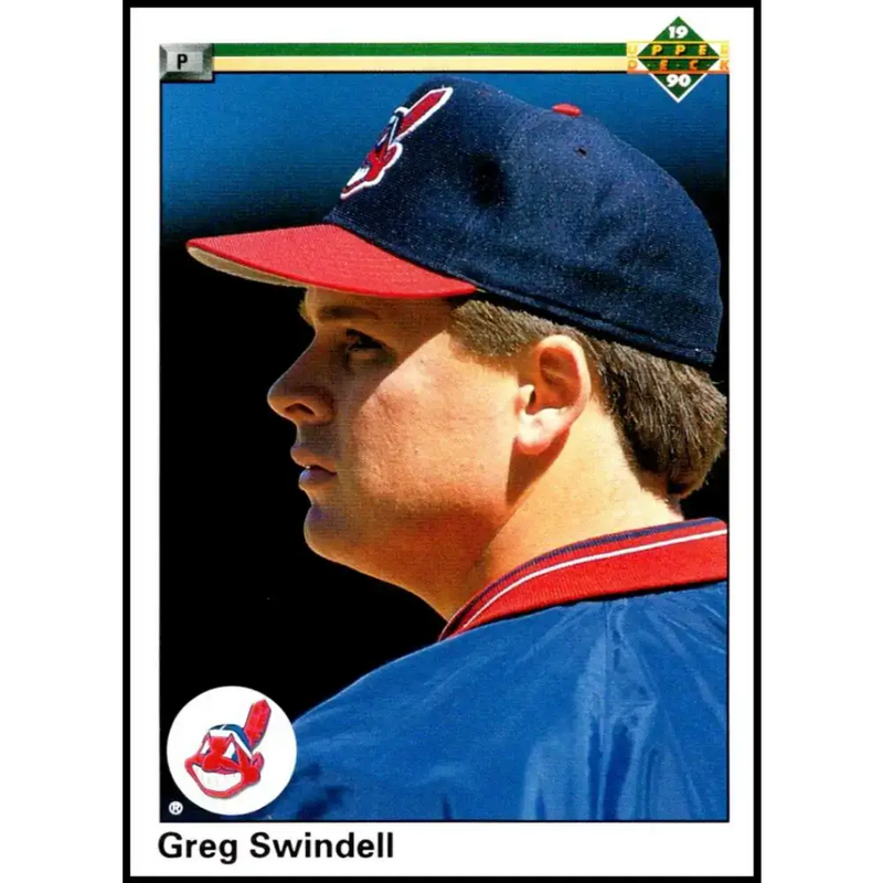 1990 Upper Deck #574 Greg Swindell NM-MT Cleveland Indians Baseball Card - Baseball Card Single