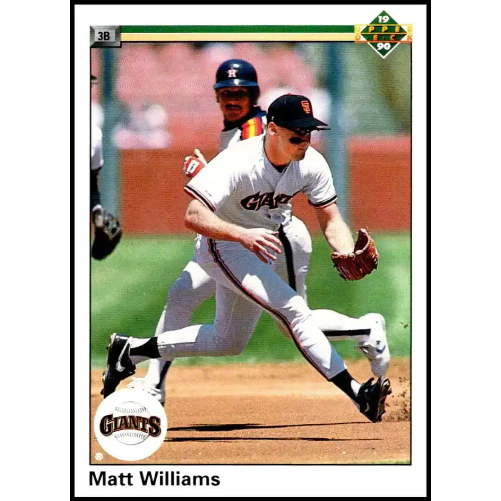 1990 Upper Deck #577 Matt Williams NM-MT San Francisco Giants Baseball Card - Baseball Card Single