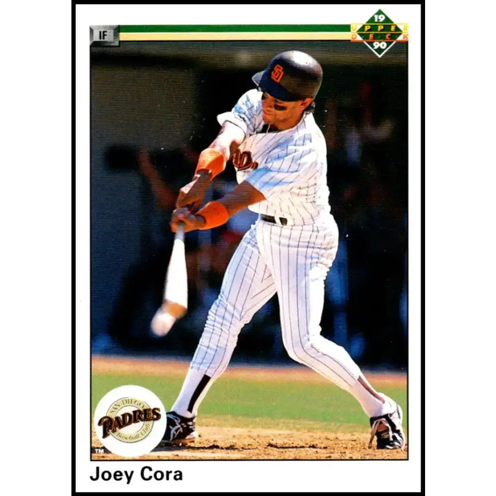 1990 Upper Deck #601 Joey Cora NM-MT San Diego Padres Baseball Card - Baseball Card Single