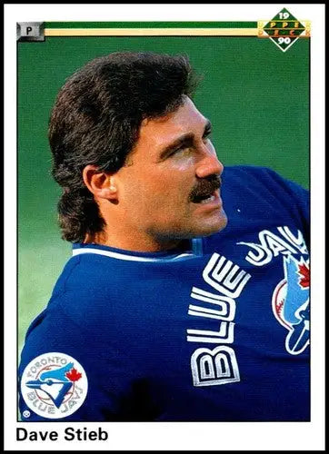 1990 Upper Deck #605 Dave Stieb NM-MT Blue Jays ID:72996 - Baseball Card Single
