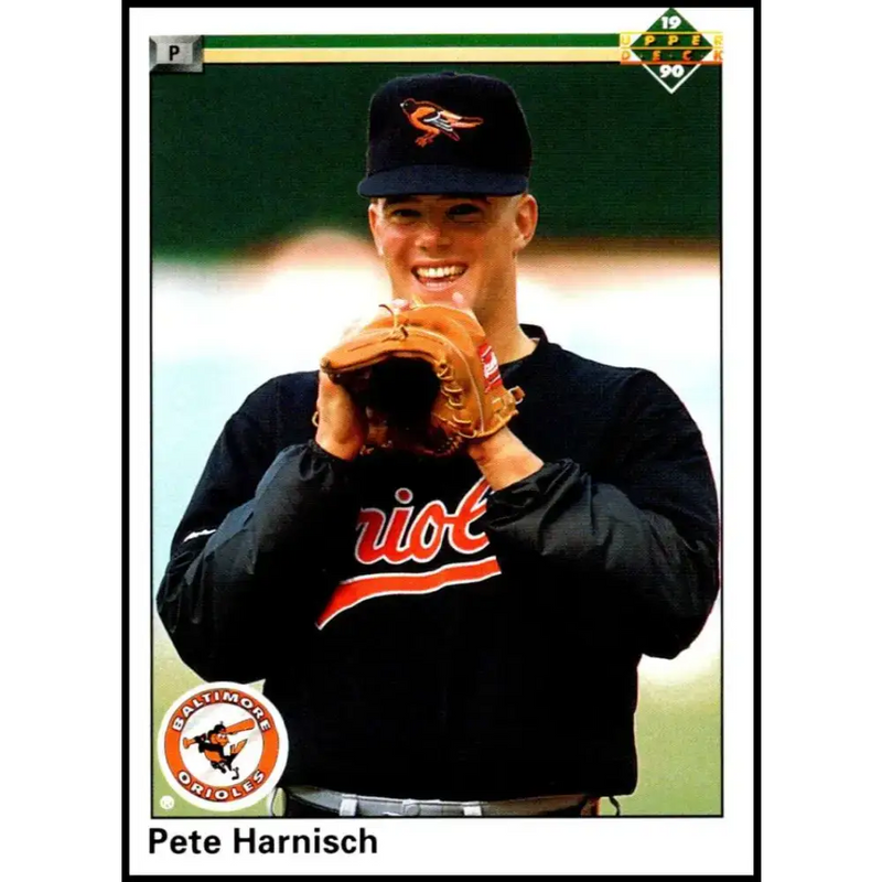 1990 Upper Deck #623 Pete Harnisch NM-MT Baltimore Orioles Baseball Card - Baseball Card Single