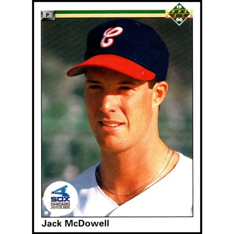 1990 Upper Deck #625 Jack McDowell NM-MT Chicago White Sox Baseball Card - Baseball Card Single
