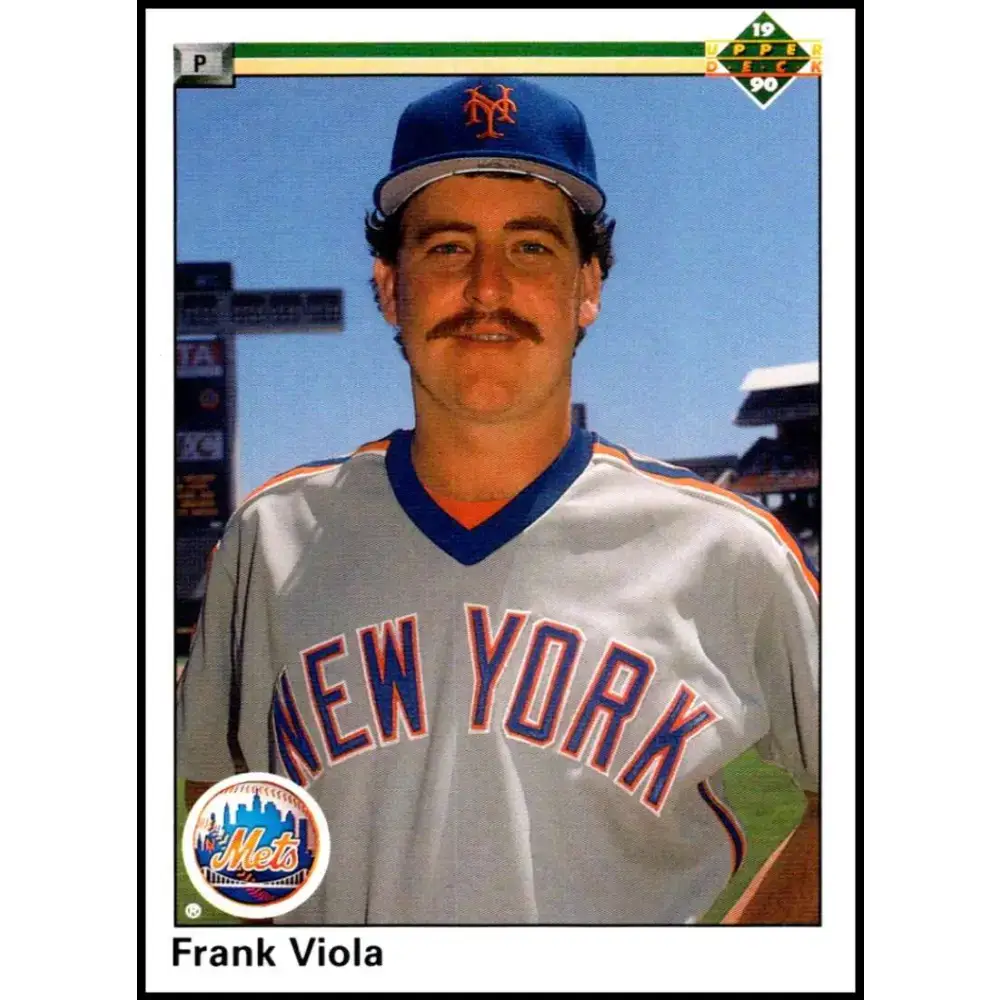1990 Upper Deck #626 Frank Viola NM-MT New York Mets Baseball Card - Baseball Card Single