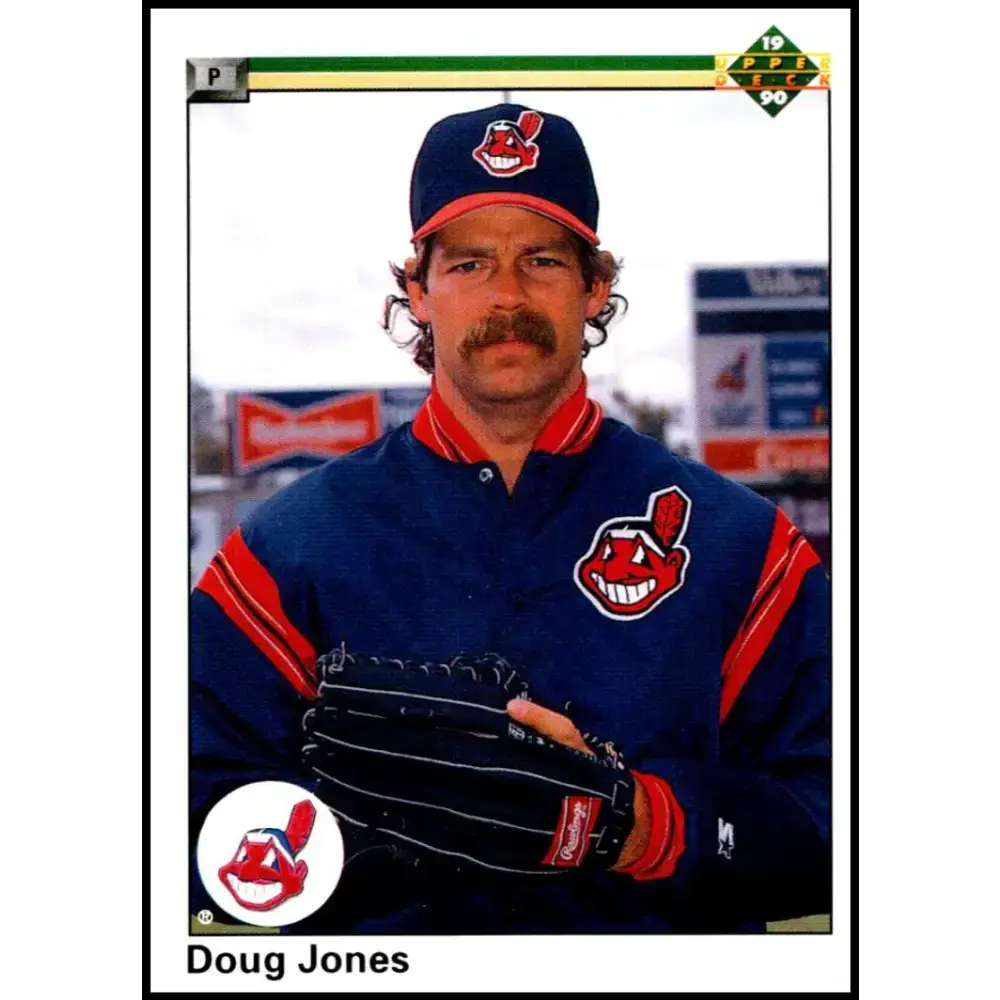 1990 Upper Deck #632 Doug Jones NM-MT Cleveland Indians Baseball Card - Baseball Card Single