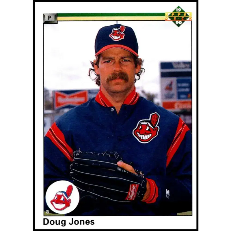 1990 Upper Deck #632 Doug Jones NM-MT Cleveland Indians Baseball Card - Baseball Card Single
