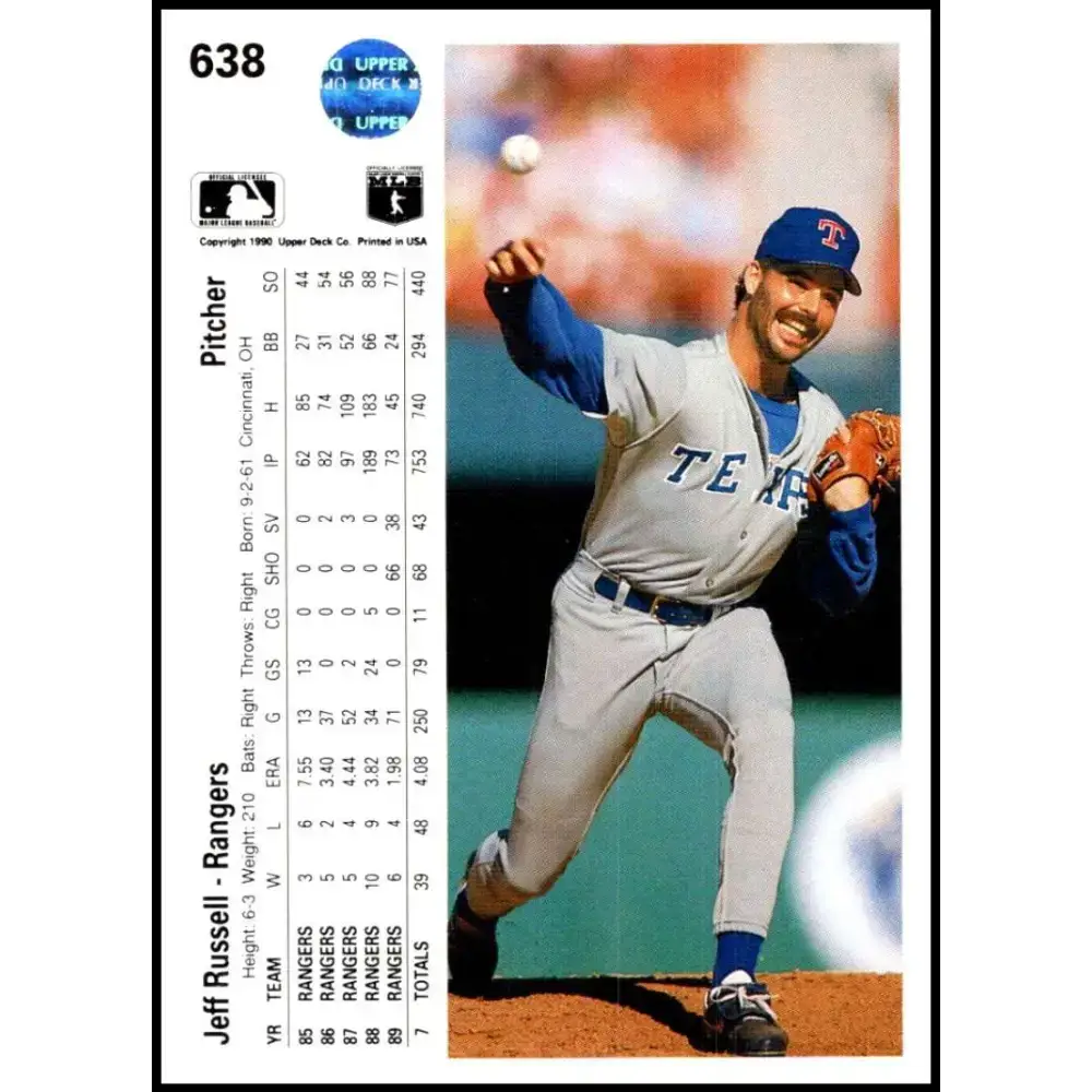 1990 Upper Deck #637 Trevor Wilson NM-MT San Francisco Giants Baseball Card - Baseball Card Single