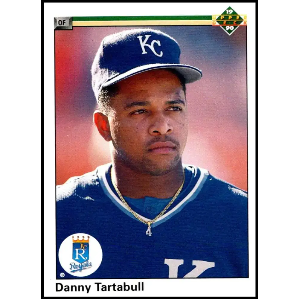 1990 Upper Deck #656 Danny Tartabull UER NM-MT Kansas City Royals Baseball Card - Baseball Card Single