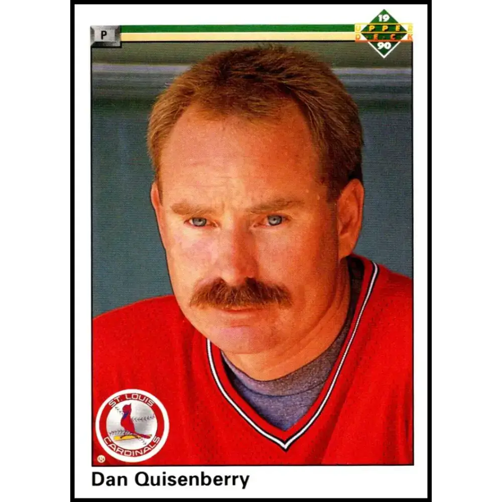 1990 Upper Deck #659 Dan Quisenberry NM-MT St. Louis Cardinals Baseball Card - Baseball Card Single