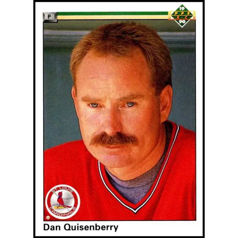 1990 Upper Deck #659 Dan Quisenberry NM-MT St. Louis Cardinals Baseball Card - Baseball Card Single