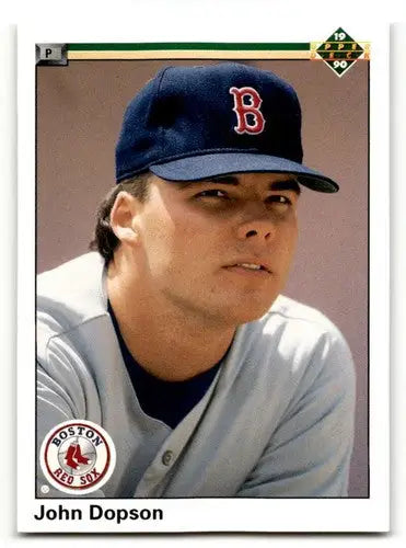 1990 Upper Deck #671 John Dopson Boston Red Sox Baseball Cards EX/NM ID:54189 - Baseball Card Single