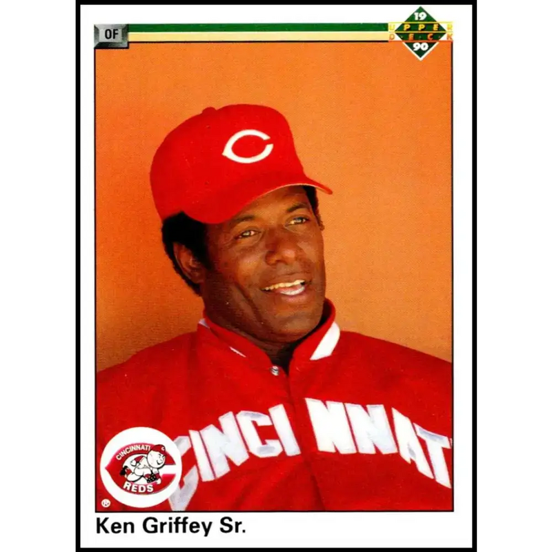 1990 Upper Deck #682 Ken Griffey Sr. NM-MT Cincinnati Reds Baseball Card - Baseball Card Single