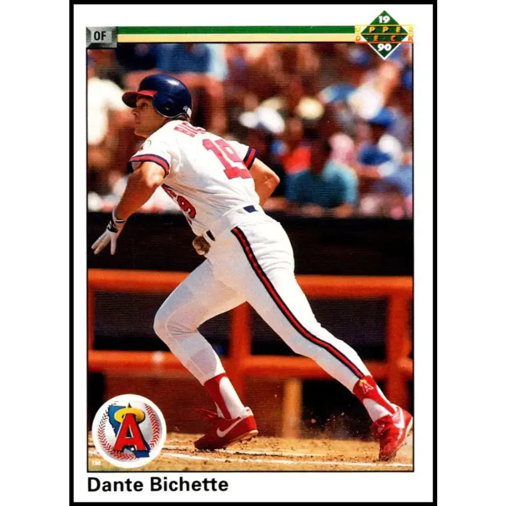 1990 Upper Deck #688 Dante Bichette NM-MT California Angels Baseball Card - Baseball Card Single