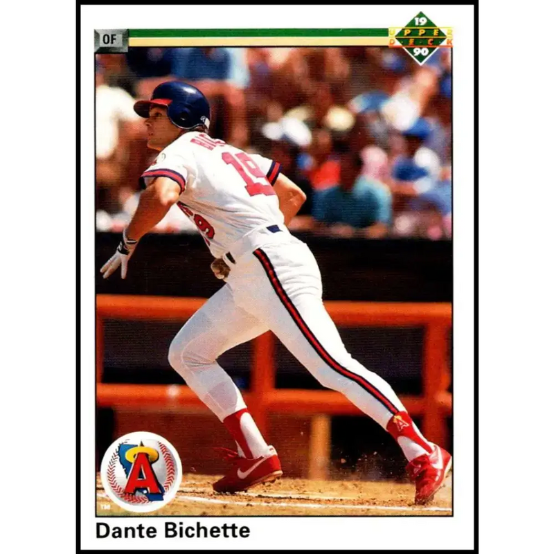 1990 Upper Deck #688 Dante Bichette NM-MT California Angels Baseball Card - Baseball Card Single