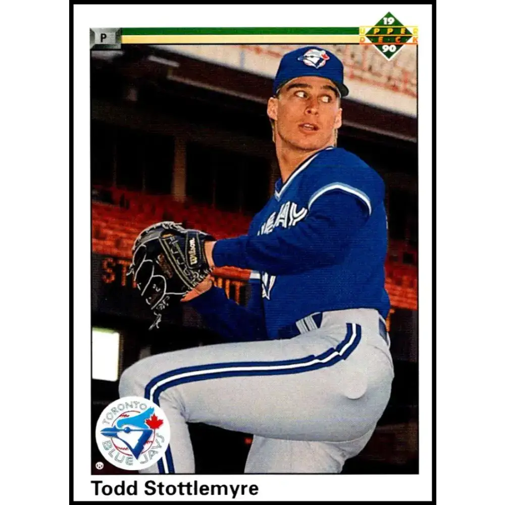 1990 Upper Deck #692 Todd Stottlemyre NM-MT Toronto Blue Jays Baseball Card - Baseball Card Single