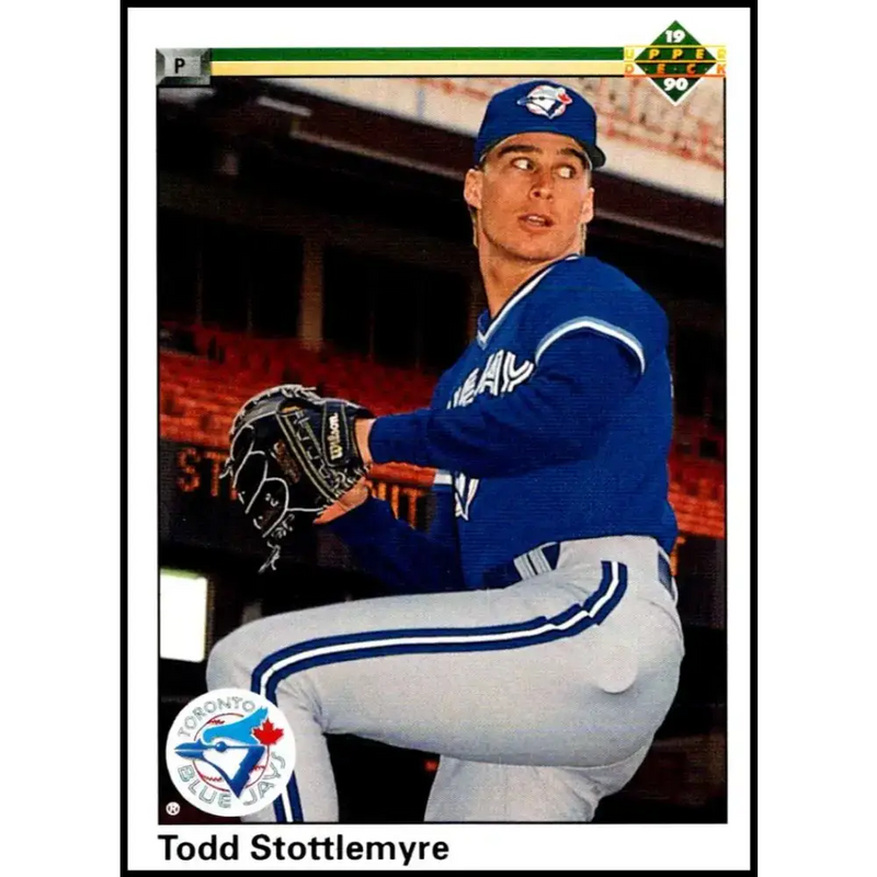 1990 Upper Deck #692 Todd Stottlemyre NM-MT Toronto Blue Jays Baseball Card - Baseball Card Single