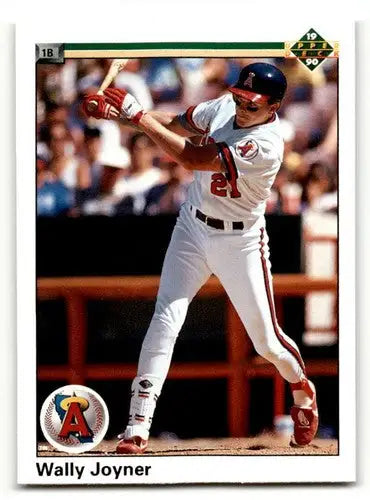 Wally Joyner California Angels baseball card from 1990 Upper Deck #693