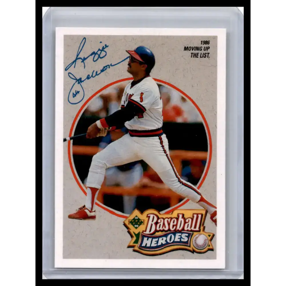 1990 Upper Deck #7 Reggie Jackson NM-MT California Angels Baseball Card - Baseball Card Single