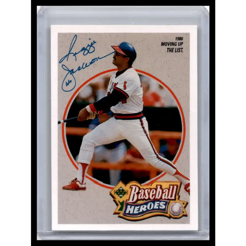 1990 Upper Deck #7 Reggie Jackson NM-MT California Angels Baseball Card - Baseball Card Single