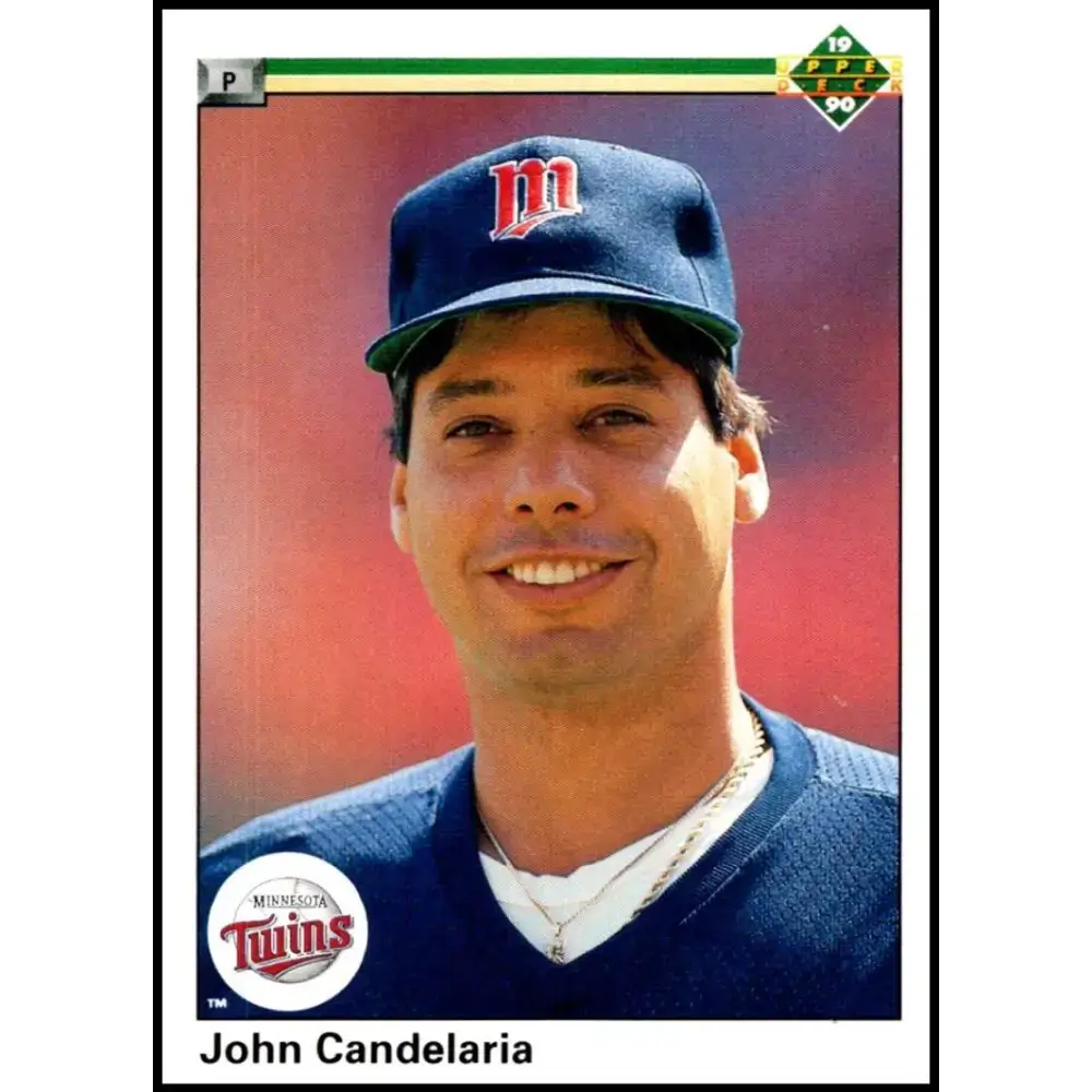1990 Upper Deck #720 John Candelaria NM-MT Minnesota Twins Baseball Card - Baseball Card Single