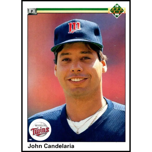 1990 Upper Deck #720 John Candelaria NM-MT Minnesota Twins Baseball Card - Baseball Card Single