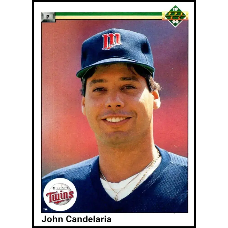 1990 Upper Deck #720 John Candelaria NM-MT Minnesota Twins Baseball Card - Baseball Card Single