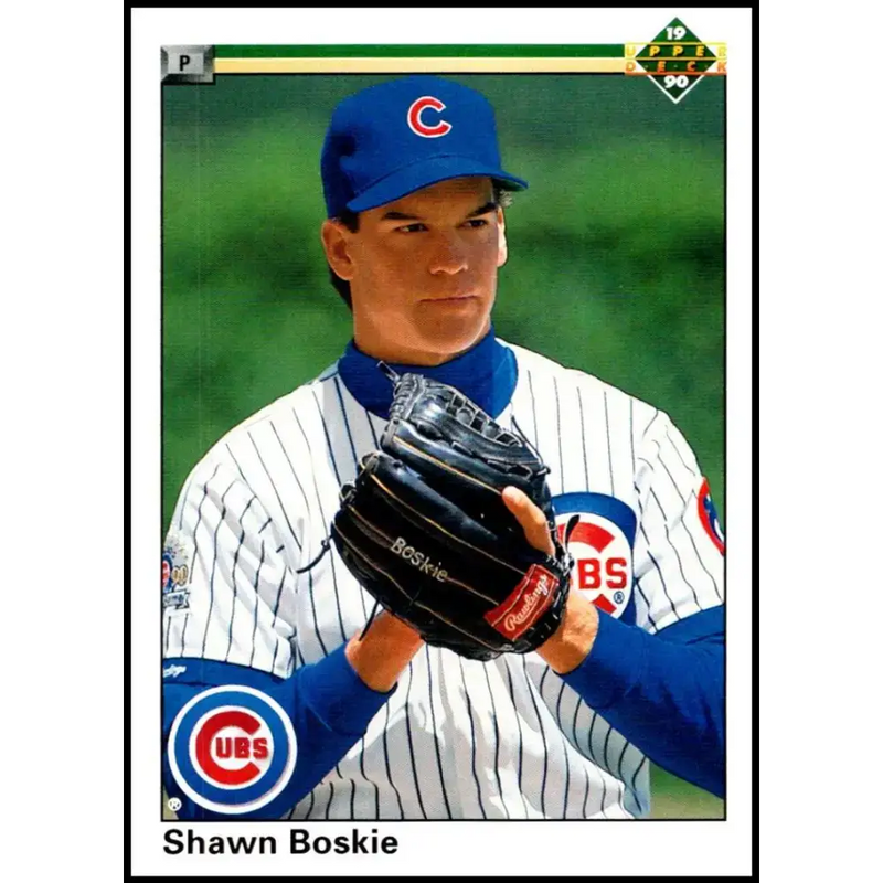 1990 Upper Deck #722 Shawn Boskie NM-MT RC Rookie Chicago Cubs Baseball Card - Baseball Card Single