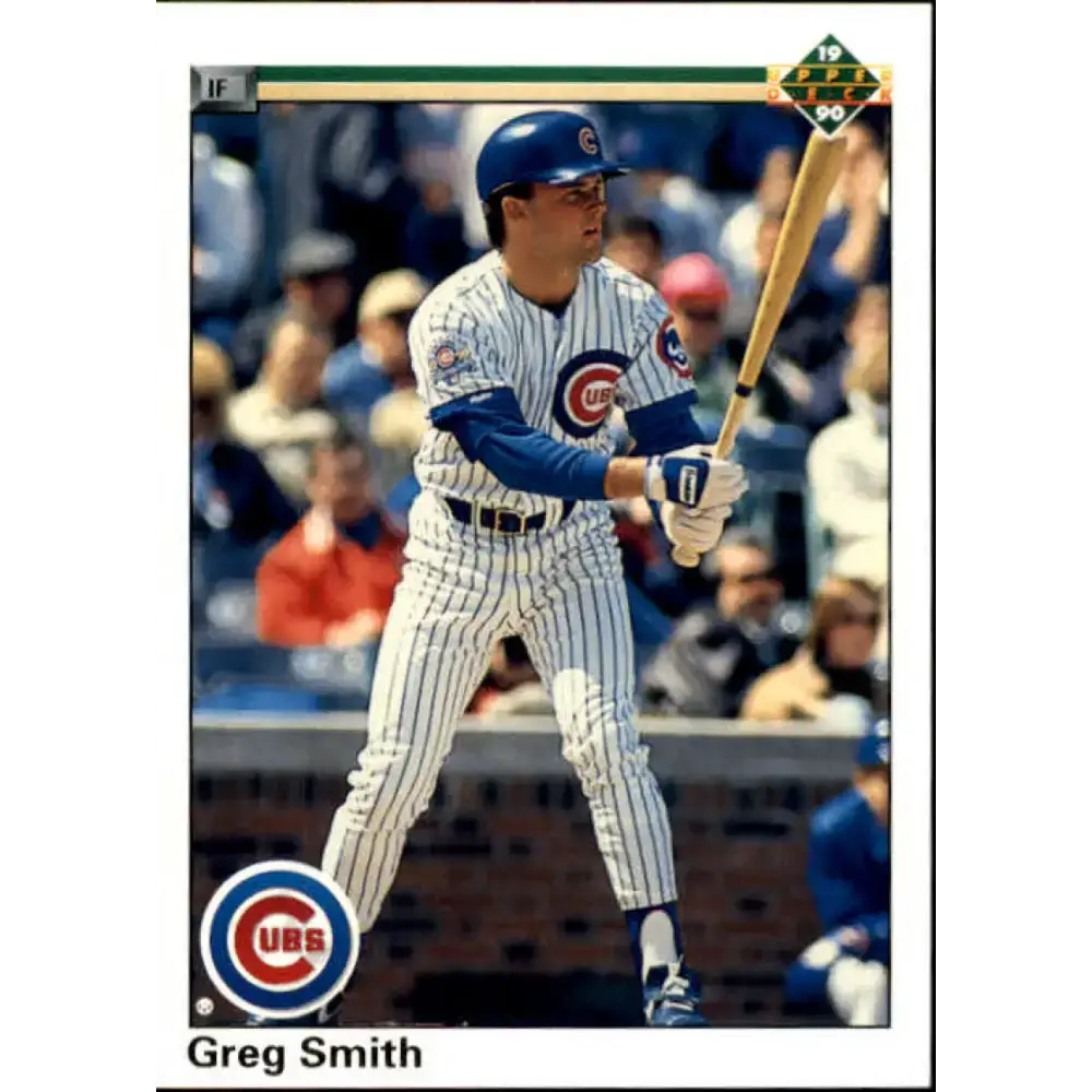 1990 Upper Deck #738 Greg Smith NM-MT RC Rookie Chicago Cubs Baseball Card - Baseball Card Single