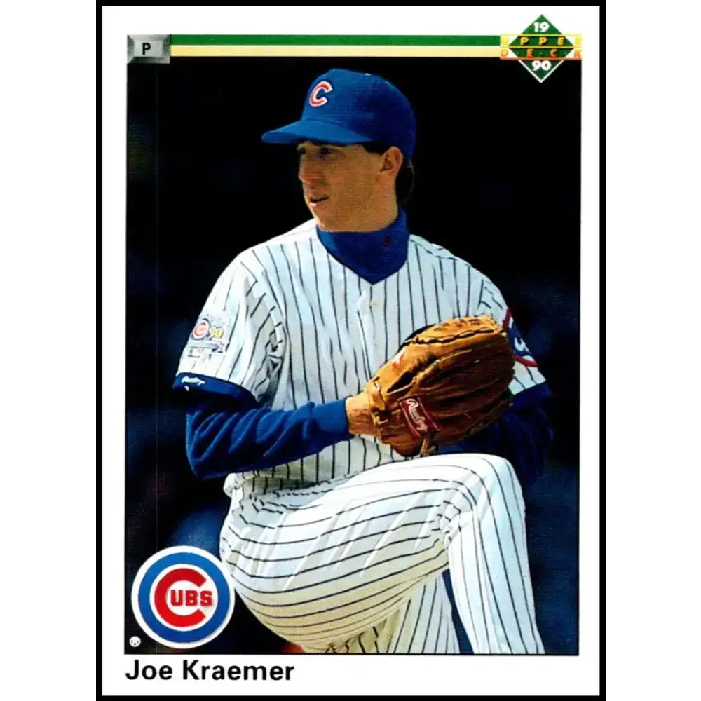 1990 Upper Deck #740 Joe Kraemer NM-MT RC Rookie Chicago Cubs Baseball Card - Baseball Card Single