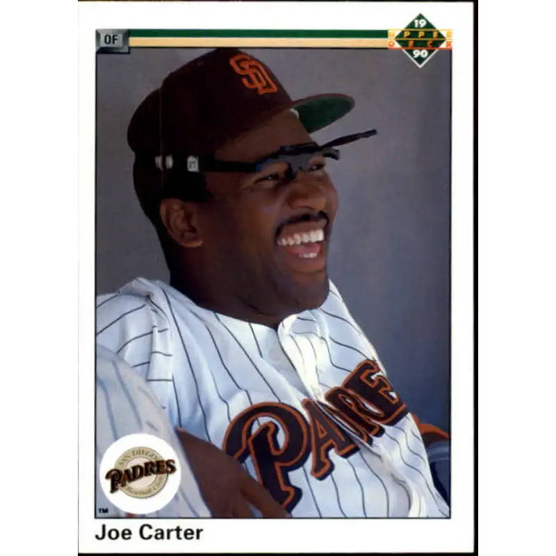 1990 Upper Deck #754 Joe Carter NM-MT San Diego Padres Baseball Card - Baseball Card Single