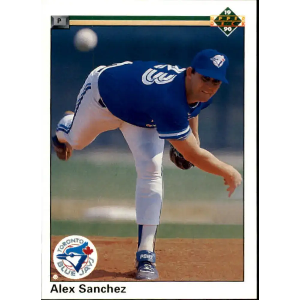 1990 Upper Deck #757 Alex Sanchez NM-MT Toronto Blue Jays Baseball Card - Baseball Card Single