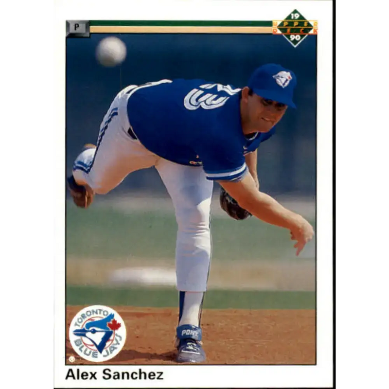 1990 Upper Deck #757 Alex Sanchez NM-MT Toronto Blue Jays Baseball Card - Baseball Card Single