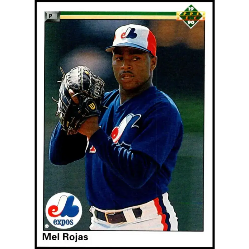 1990 Upper Deck #772 Mel Rojas NM-MT RC Rookie Montreal Expos Baseball Card - Baseball Card Single