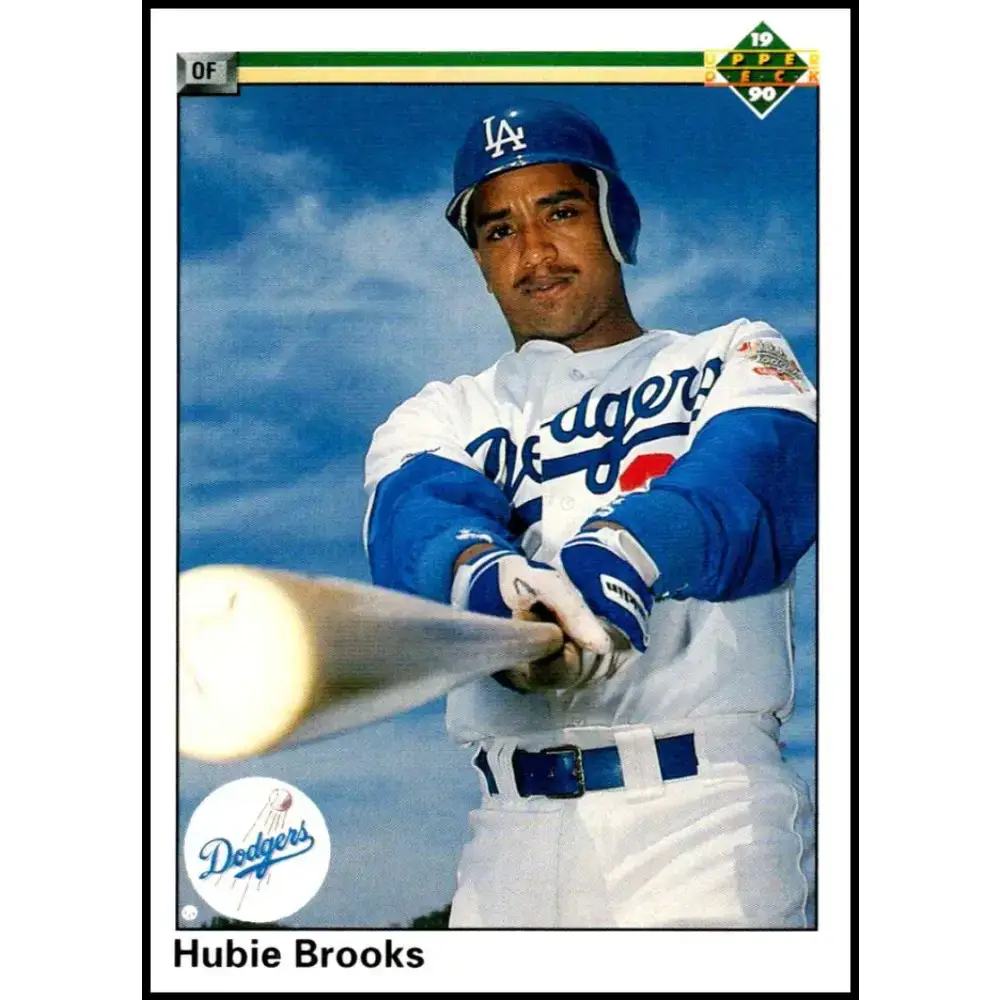 1990 Upper Deck #791 Hubie Brooks NM-MT Los Angeles Dodgers Baseball Card - Baseball Card Single