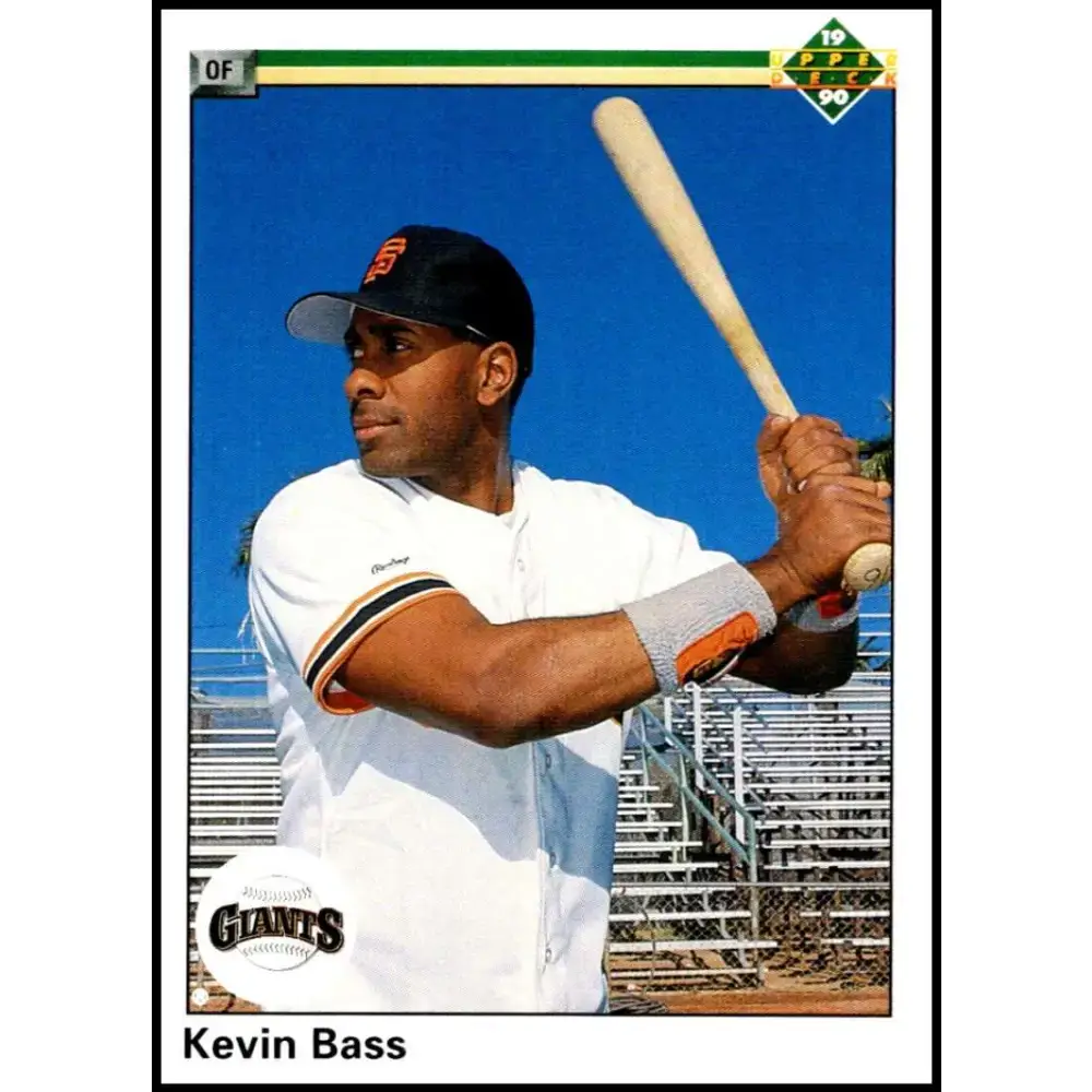 1990 Upper Deck #793 Kevin Bass NM-MT San Francisco Giants Baseball Card - Baseball Card Single