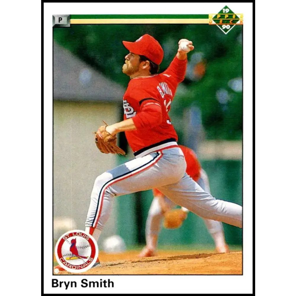 1990 Upper Deck #794 Bryn Smith NM-MT St. Louis Cardinals Baseball Card - Baseball Card Single